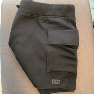 Pink Victoria Secret Black Shorts Large